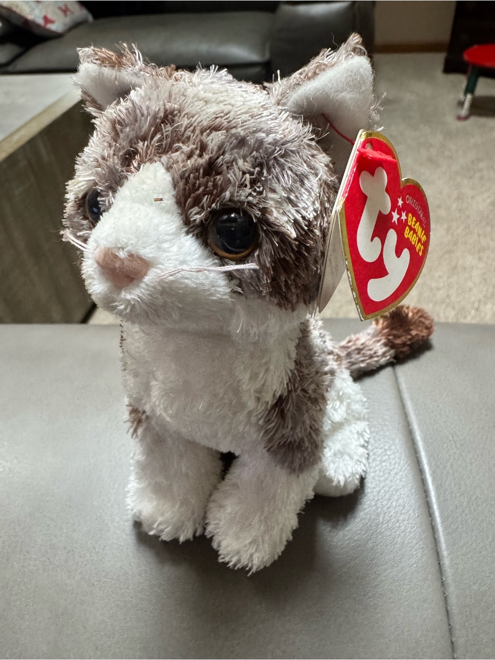 TY Beanie Bently, Plush Cat , rare, retired